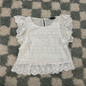 White Lace Top